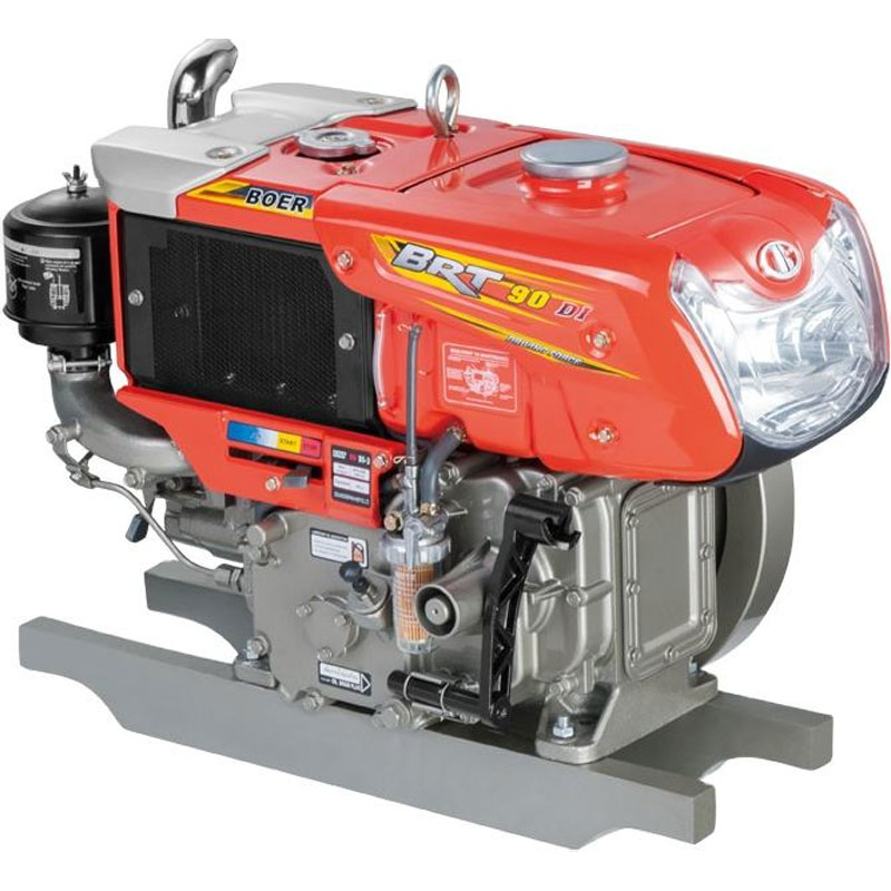 BRT110DI BRT140DI Single Cylinder Water Cooled 20hp Diesel Engine For Farm Use